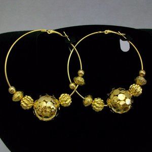 🌞 Fashion Jewelry Statement Hoop Earrings